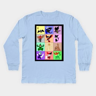 Batémon, Gotta Catch 'Em All! Kids Long Sleeve T-Shirt